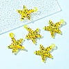 5Pcs Handmade Lampwork Pendants LAMP-YW0001-67E-1