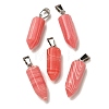 Synthetic Rhodochrosite Pendants G-Z067-07P-18-2