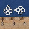 925 Sterling Silver Hollow Charms STER-C007-01B-S-3