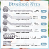 Resin Rhinestone Mesh Wrap Roll DIY-OC0015-67-2