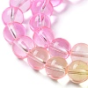 Baking Paint Transparent Glass Beads X1-DGLA-M001-10mm-05-3