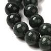 Natural Black Jade Beads Strands X-G-H067-A03-6MM-4