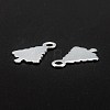 201 Stainless Steel Charms STAS-F192-036S-2