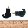 Natural Myanmar Jade Pendants G-N371-08-3