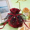 Velvet Jewelry Drawstring Gift Bags ABAG-CJC0003-01-5