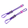 Polyester Cord Ropes Pendant Decorations HJEW-TADJ0022-02B-1