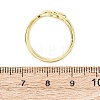 Brass Cuff Open Rings RJEW-D342-01G-3