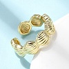 Brass Cuff Rings for Women RJEW-H262-06A-G-2