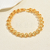 Alloy Link Chain Bracelets for Women BM3814-4-1