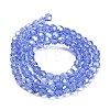 Transparent Glass Beads LS-EGLA-A035-T4mm-B14-2