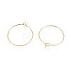 Ion Plating(IP) 316L Surgical Stainless Steel Hoop Earring Findings X-STAS-D164-02G-A-2