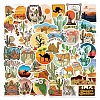 50Pcs Desert Theme PVC Self Adhesive Stickers Set STIC-C003-02-1