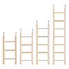 Wooden Pet Ladder Stand AJEW-GA0001-72-1