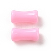 Opaque Acrylic Beads OACR-E015-01E-2