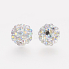 Polymer Clay Rhinestone Beads LS-RB-K050-8mm-C30-2