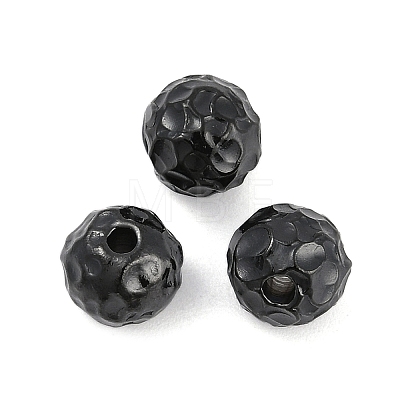 Textured 316 Surgical Stainless Steel Beads STAS-M106-01E-EB-1