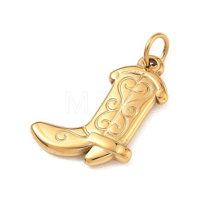 304 Stainless Steel Pendants FIND-T075-02G-1