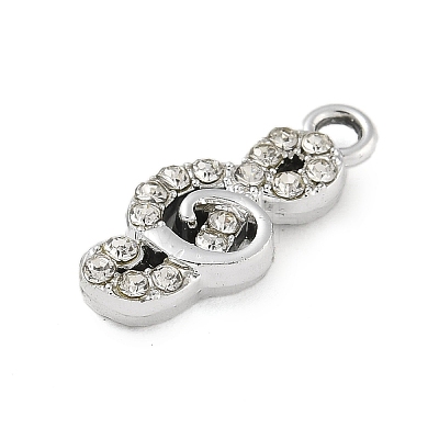 Alloy Rhinestone Pendants PALLOY-P308-02P-1