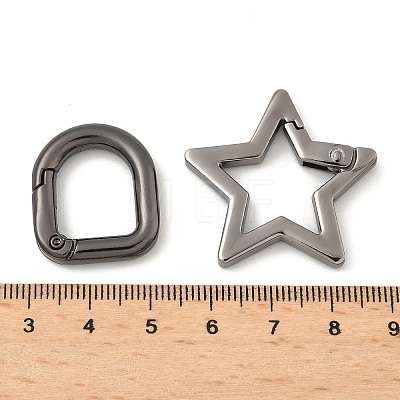Alloy Spring Gate Rings FIND-XCP0003-42-1