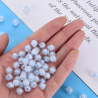 Transparent Acrylic Beads TACR-S152-17A-SS2113-1
