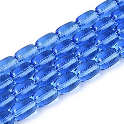 Transparent Glass Beads Strands GLAA-T028-14T-A03-1