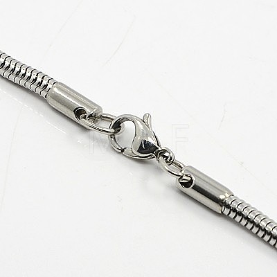 Herringbone Chain Necklace for Men NJEW-F027-16-3mm-1