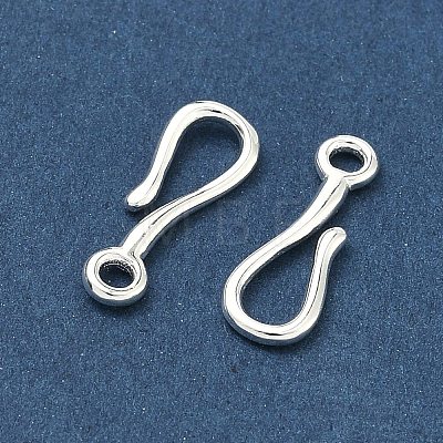 925 Sterling Silver Hook Clasps STER-A050-09A-S-1