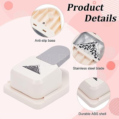 Plastic Embossing DIY Corner Paper Printing Card Cutter DIY-WH0301-76-1