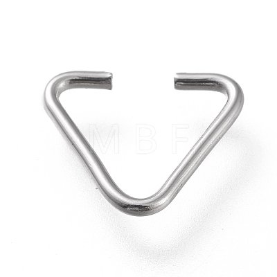 304 Stainless Steel Triangle Rings X-STAS-K194-28P-1