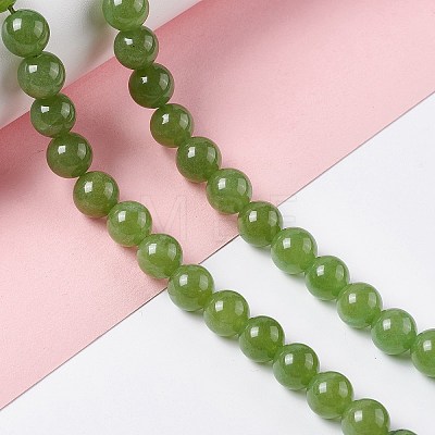 Natural Jade Beads Strands G-I334-06B-1