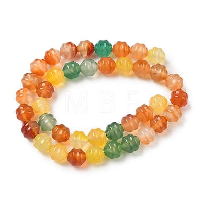 Natural Agate Beads Strands G-Z115-B01-1