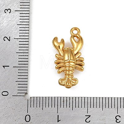 Ocean Theme 304 Stainless Steel Pendants X-STAS-F317-01G-G-1