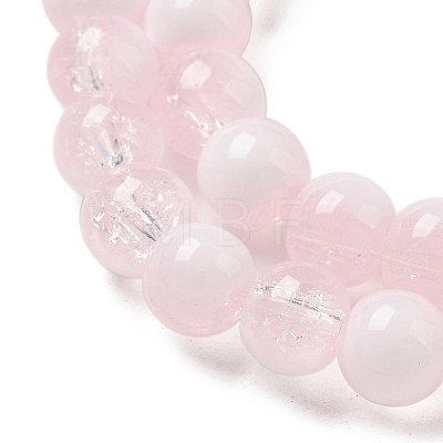 Crackle Glass Beads X1-GLAA-U001-6mm-12-1