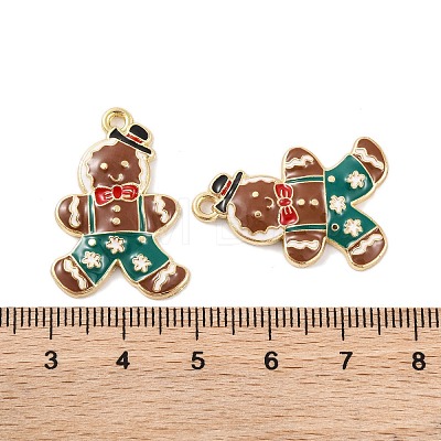 Christmas Theme Rack Plating Alloy Pendants FIND-M020-04G-05-1