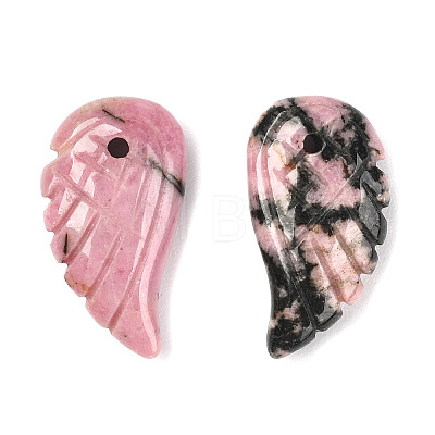 Natural Rhodonite Pendants G-E435-C-14-1