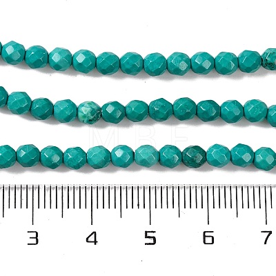Natural Howlite Beads Strands G-C025-02C-08-1