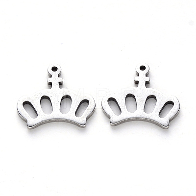 Tarnish Resistant 304 Stainless Steel Charms X-STAS-N092-85-1