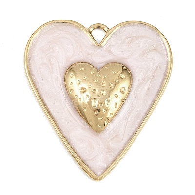 304 Stainless Steel Enamel Pendants STAS-G392-03G-01-1