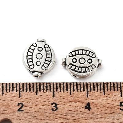 Tibetan Style Alloy Beads FIND-Q094-14AS-1