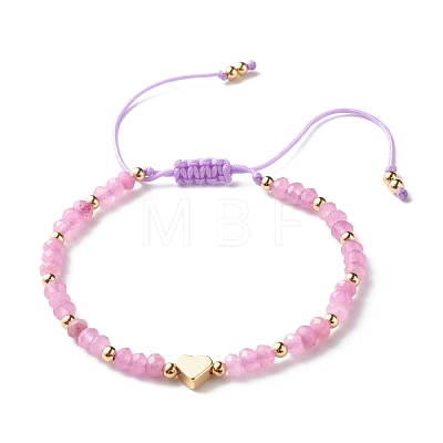 Handmade Evil Eye Lampwork Round Beads Stretch Bracelet Set for Teen Girl Women BJEW-JB07001-1