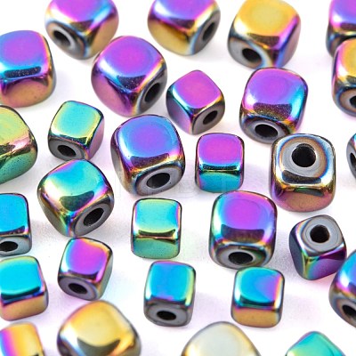 4 Strands 2 Sizes Electroplate Non-magnetic Synthetic Hematite Beads Strands G-LS0001-70-1
