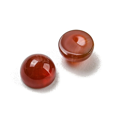 Natural Red Agate Cabochons G-H309-03-43-1