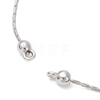 1MM 304 Stainless Steel Boston Link Chain Bracelet Making AJEW-JB01519-1