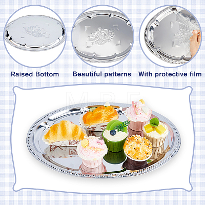 410 Stainless Steel Jewelry Trays AJEW-WH0481-248A-1