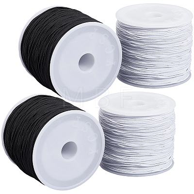 4Rolls 2 Colors Elastic Cords EC-PA0001-02C-1