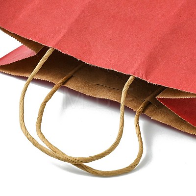 Kraft Paper Bag with Handle CARB-WH0003-B-07-1