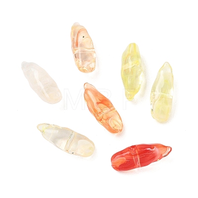 Two Tone Imitation Gemstone Style Acrylic Beads AC-CBA6852-01H-1