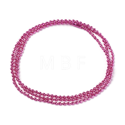 Iron Ball Bead Chains CH-E002-2.4mm-3A-1