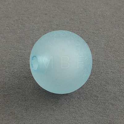 Frosted Acrylic Beads FACR-Q006-8mm-22-1