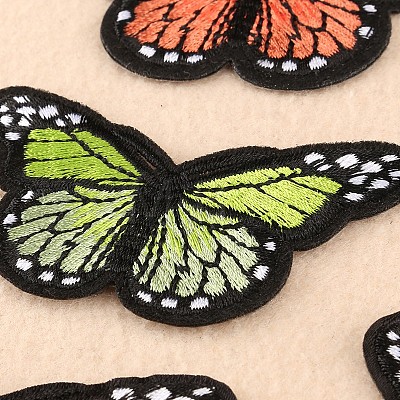 Computerized Embroidery Cloth Iron on/Sew on Patches DIY-F038-A-M-1